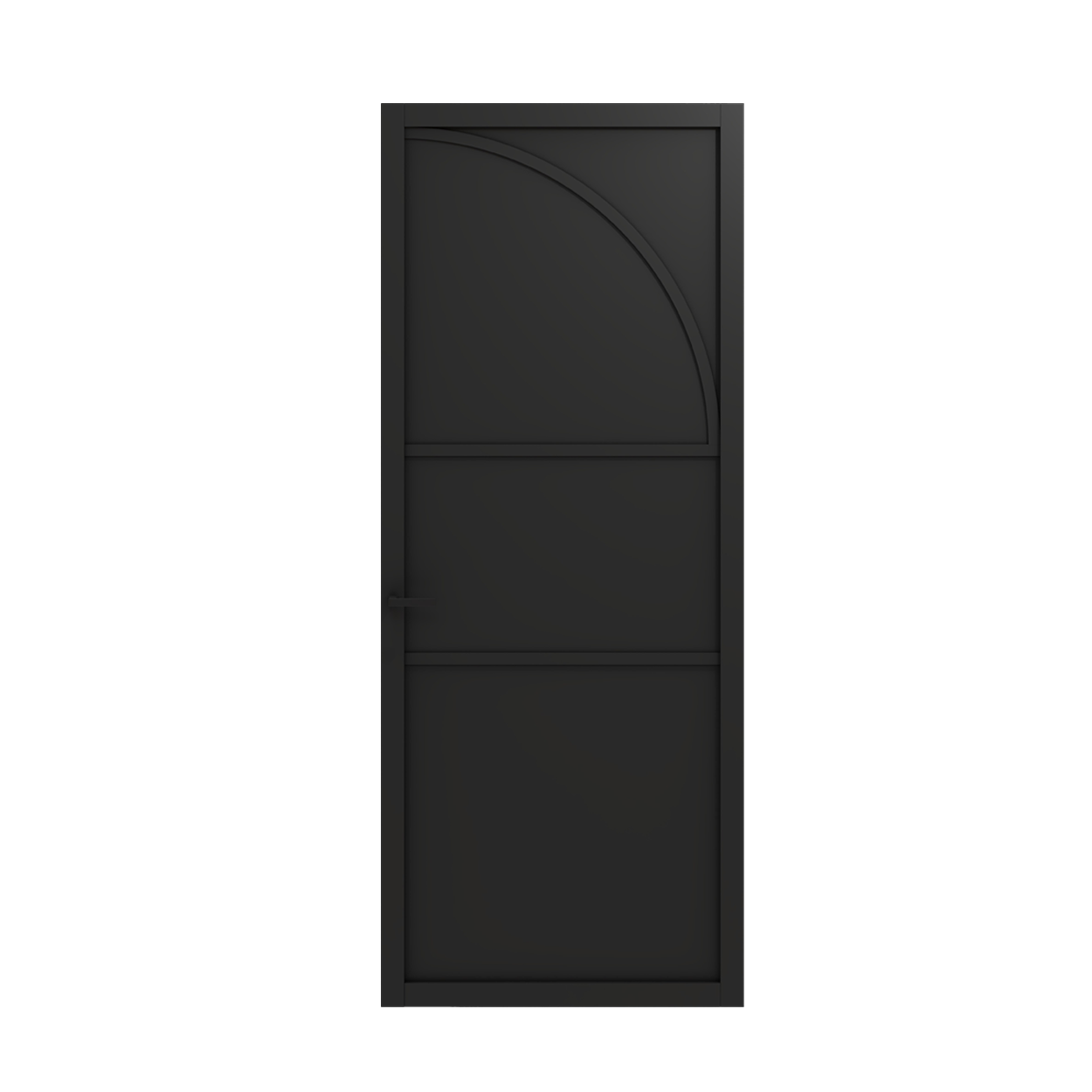 Binnendeur Skantrae SSL 4714 Paneeldeur Zwart